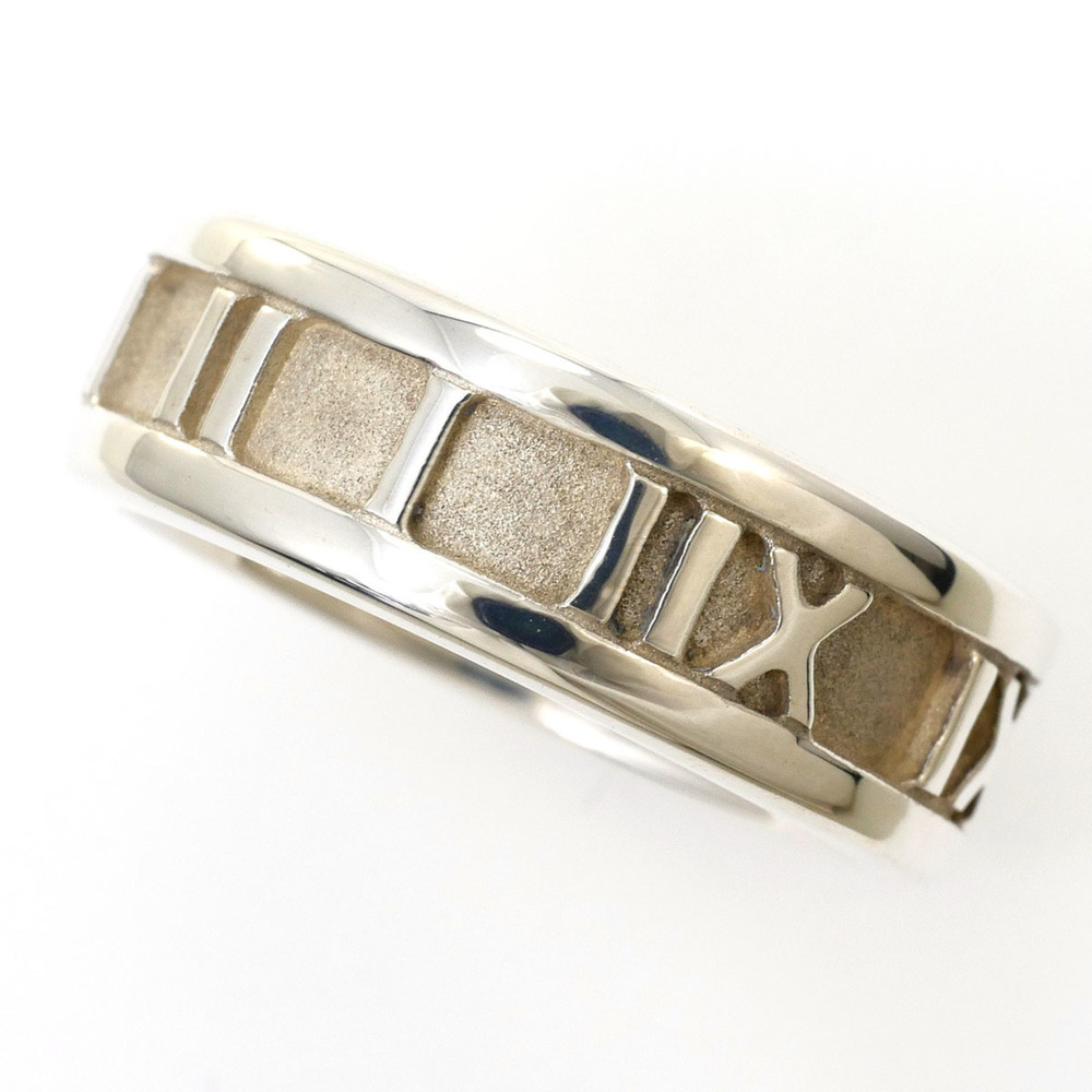 Tiffany & Co. Atlas Silver Ring (Total Weight: 5.0g) - Jewelry